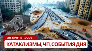 Новости Сегодня 28.03.2026 - Катаклизмы за сегодня, ЧП, События дня | США Россия Китай Индия Европа