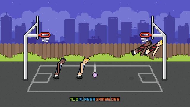 играем в баскет с другом