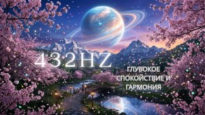 432 Гц — Музыка Которая Успокаивает и Вдохновляет | Исцеляющая Частота (1 Час)