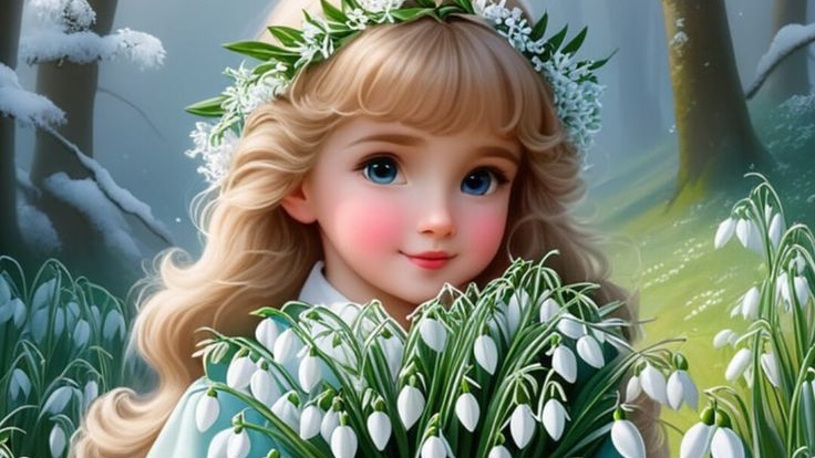 С добрым весенним утром. Роскошная музыкальная открытка.