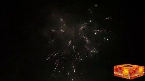 Салют FP B370 ЮБИЛЕЙНЫЙ на 166 разнокалиберных выстрелов калибра 0,8 1,0 1,2 веер от FPG