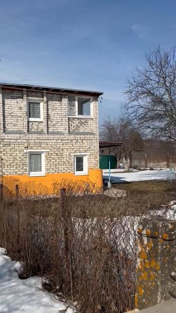 Зимний проезд на дачу