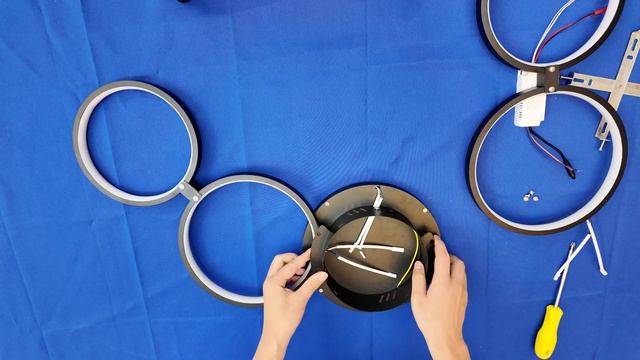 Пошаговое видео по установке светильника