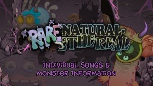 Редкие Природно-Эфирные на Зеркальном Острове - Фанмейд (My Singing Monsters, Мои Поющие Монстры)