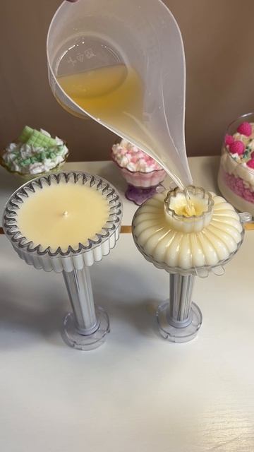 Секрет 🤫 ровного дна у формовой свечи