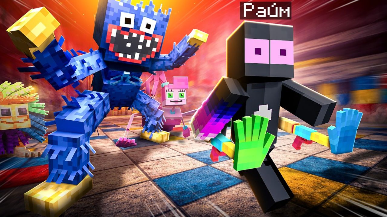 ✅ ПРЯТКИ Райма От Всех МОНСТРОВ Поппи Плейтайм в Майнкрафт!