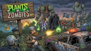 Зомби против растений-2 Plants vs Zombies PvZ Растения против Зомби ПвЗ