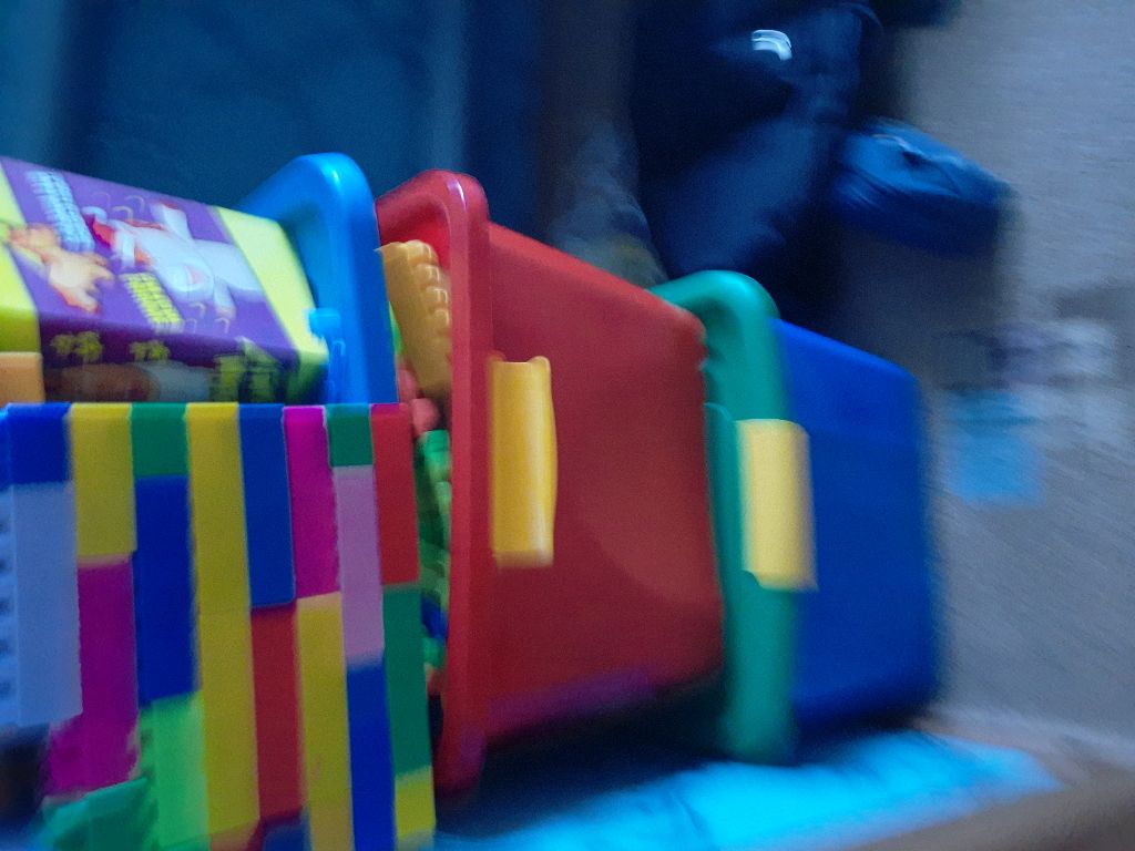 обзор корабка с игрушками у бабушки