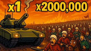 ЧТО ЕСЛИ ТАНК Т-14 «Армата» попал в 1711 год к Петру 1? (Прутский поход)