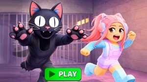 ПОБЕГ ОТ ЧЕРНОГО КОТА ИЗ 99 НОЧЕЙ В ЛЕСУ! ТЮРЬМА БАРРИ КОТА