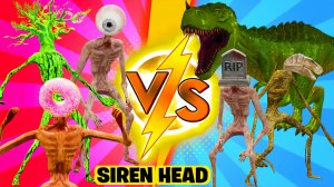 📢 СИРЕНОГОЛОВЫЙ 📢 против МОНСТРОВ ТРЕВОРА ХЕНДЕРСОНА. SIREN HEAD.