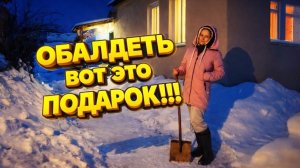 ОБАЛДЕТЬ ВОТ ЭТО ПОДАРОК | РАСПАКОВКА | Дом в деревне | Деревенские будни