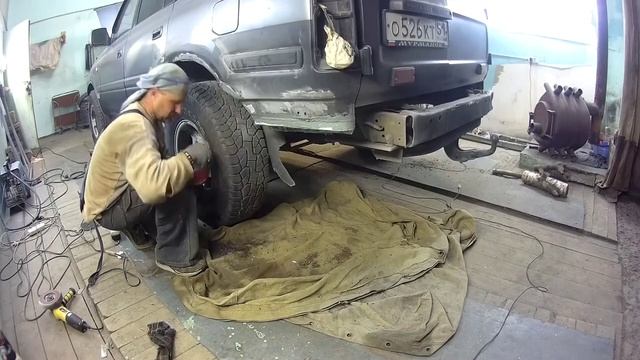 Land Cruiser 80, 1996, в полеуретан Raptor. Отчёт.
