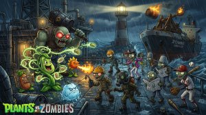 Зомби против растений-2 Plants vs Zombies PvZ Растения против Зомби ПвЗ