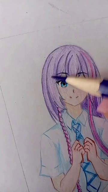 Рисую стикеры со своими героинями