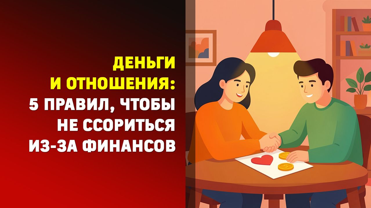 Деньги и отношения: 5 правил, чтобы не ссориться из-за финансов