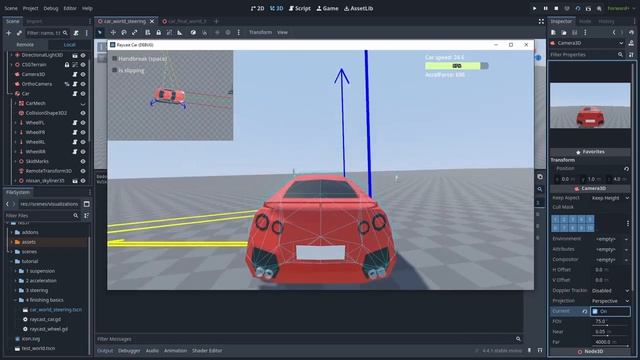 Custom Raycast Vehicle Physics in Godot #4 | The Basics END