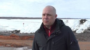 В Колпашеве изменилась схема движения по ледовой переправе через Обь