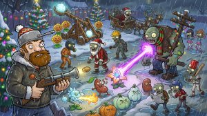 Зомби против растений-2 Plants vs Zombies PvZ Растения против Зомби ПвЗ