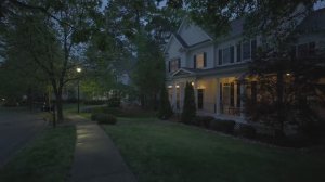 Прогулка под весенним дождем по американским кварталам.☔ Звуки природы для сна и учебы