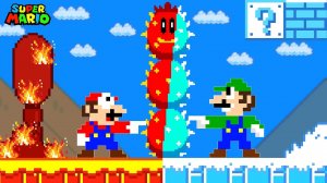 🧊🔥Куда бы ни пошли Марио и Соник, все превращается в ЛЕД и ПЛАМЯ!