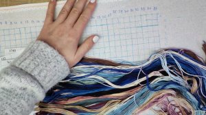 Зимние старты 2024/ Начинаю новые процессы вышивки #вышивка #вышивкакрестиком