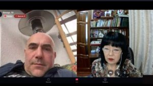 Грузин и азербайджанец.