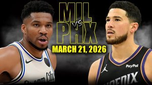 22.03.2026 | ОБЗОР МАТЧА | Финикс Санз - Милуоки Бакс | Highlights