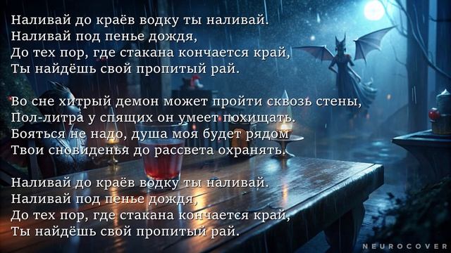 Потерянный рай №8 Переделанная песня 