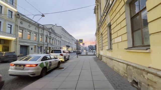 Санкт-Петербург прогулка по центру - 4K