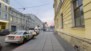 Санкт-Петербург прогулка по центру - 4K