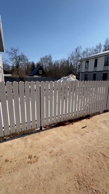 Забор и благоустройство