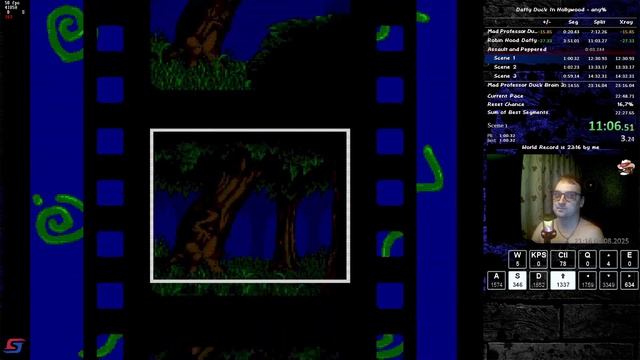 Daffy Duck in Hollywood [Any% Normal] 21:41