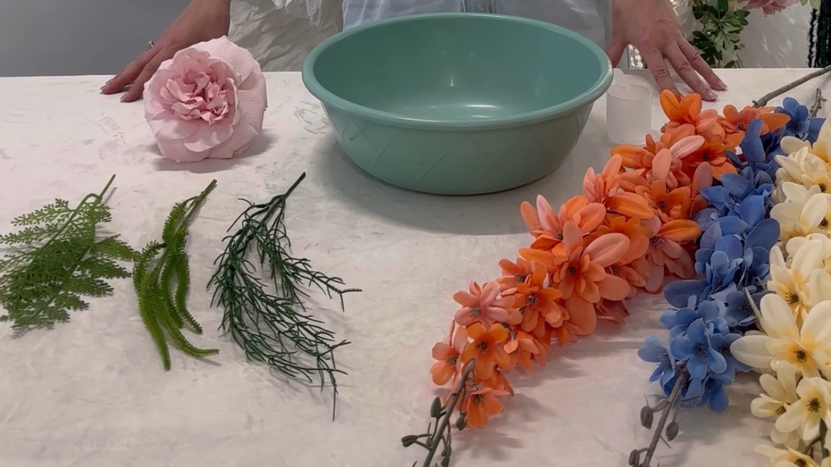 Свадебный декор. Чистка цветов