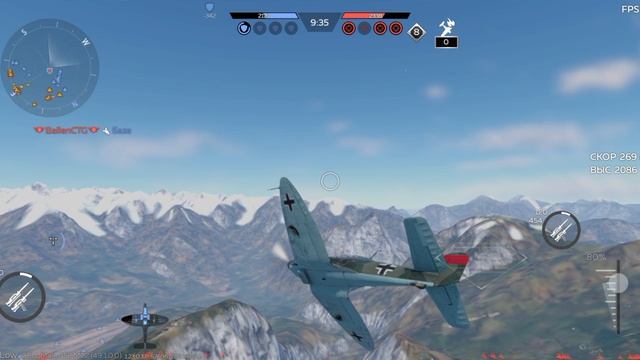 WarThunder mobile avio 28.03.26 цирк полный 2-е поддержки 0 килл