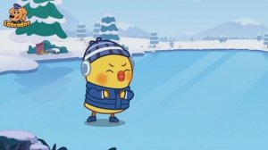 Храбрый шериф Лабрадор, не играйте на льду — познавательный мультфильм.