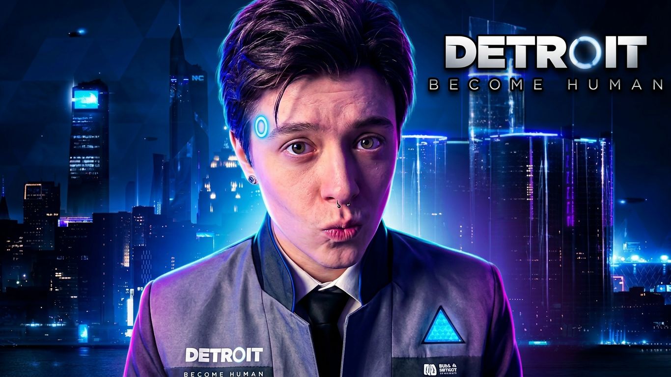ДЕНЖЕР ЛЕХА ВПЕРВЫЕ ИГРАЕТ В DETROIT. СДЕЛАЛ КОСПЛЕЙ НА КОНОРА😎🤙🏿