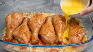 Куриные ножки с яйцами вкуснее, готовьте хоть каждый день! Полезный и доступный ужин для всех