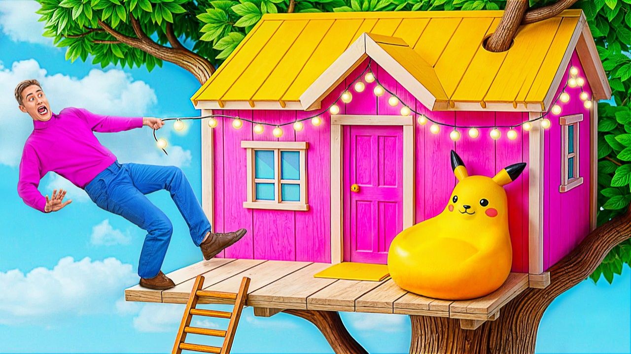 Я Построил Секретный Домик На Дереве