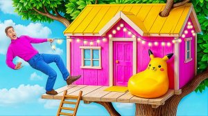 Я Построил Секретный Домик На Дереве