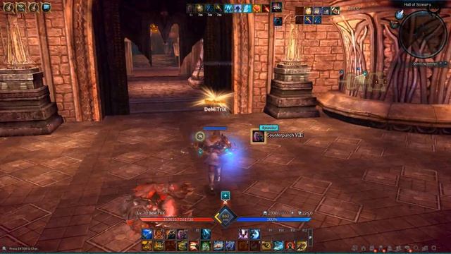 Omni TERA inst raid walkthrough №9 Labyrinth of Terror Disconnected