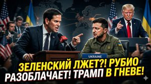 🔥Себастиан Сас |«Вы лжете!»: Рубио уничтожает Зеленского, а Трамп выносит Европе жесткий ультиматум