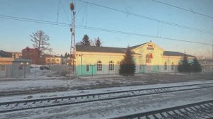 По железной дороге, Красноярский край март 2026г.