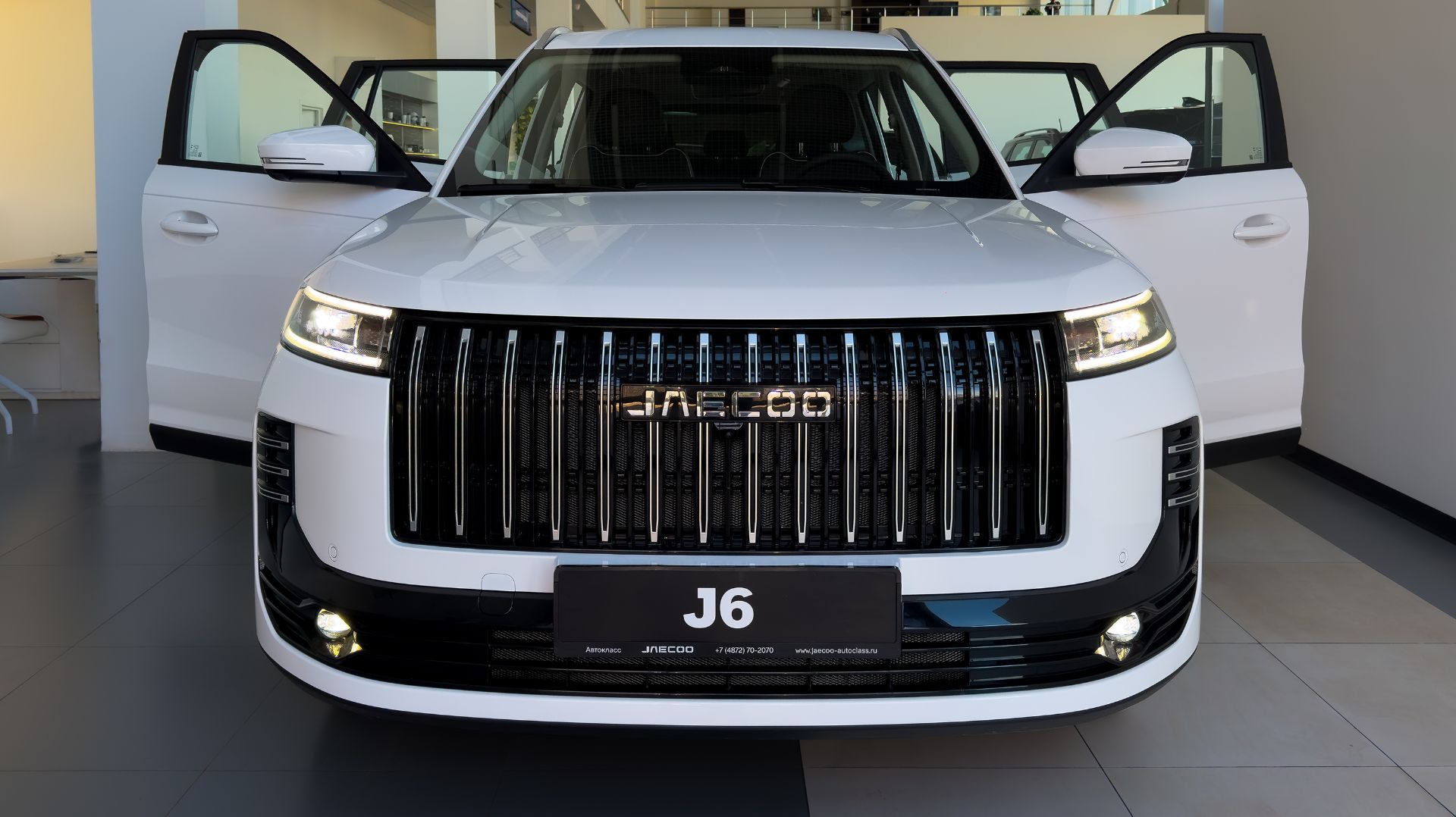 2026 Jaecoo J6 - Визуальный обзор нового «кубика»