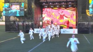 День Победы 80 лет, стадион. Ведущие - Константин Береговой и Татьяна Красношапка