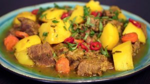 Котанши. Вкусное рагу с говядиной горшочке.