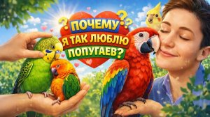 ПОЧЕМУ Я ТАК ЛЮБЛЮ ПОПУГАЕВ?