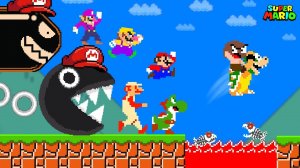 🙀Все Враги Поменялись Ролями С Марио!