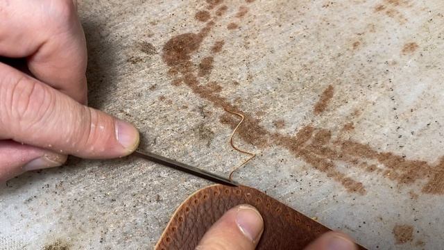 Работа многослойными пакетами кожи