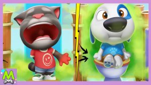 Говорящий Том против Говорящего Хэнка.Туалетные Шалости и Лечение Питомцев.Кто Лучше